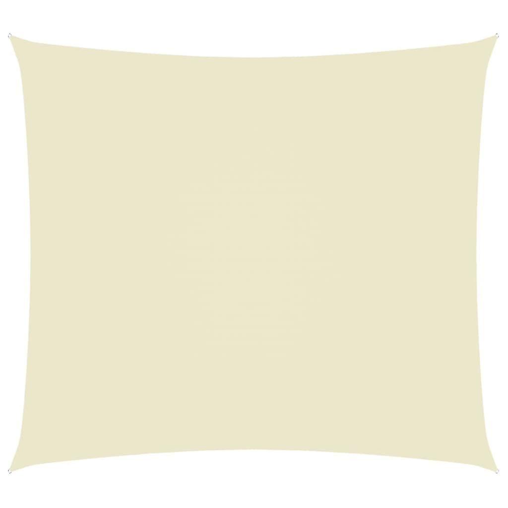 Sunshade Sail Oxford Fabric Rectangular 3.5x4.5 M Cream