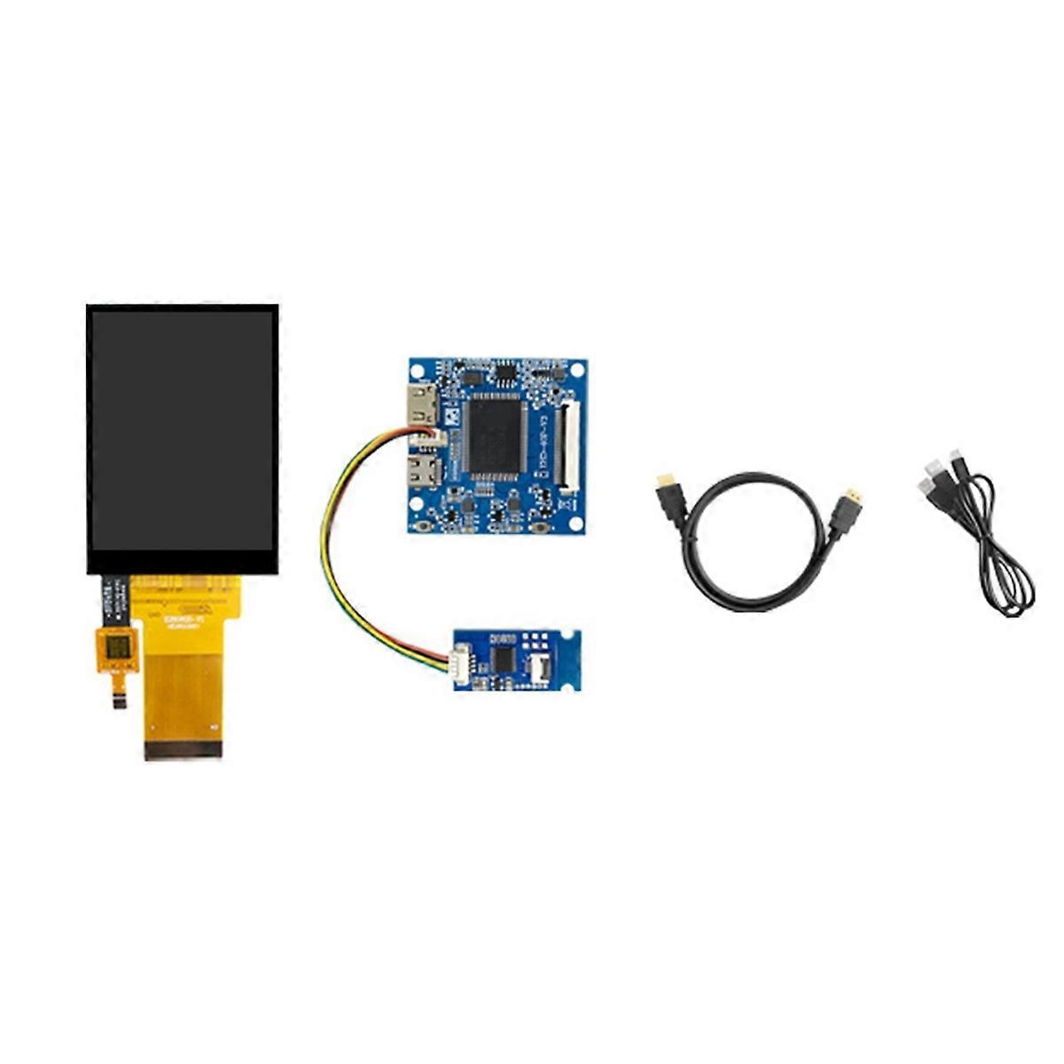 2.8-Inch Mini Split Screen -Compatible Display 480x640 Resolution Full View RGB IPS Universal Capacitive Touch A