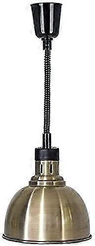 Heat Lamp Food Warmer Portable Buffet Display Light W250 Commercial Single Bulb Bronze Heating Preservation Lamp