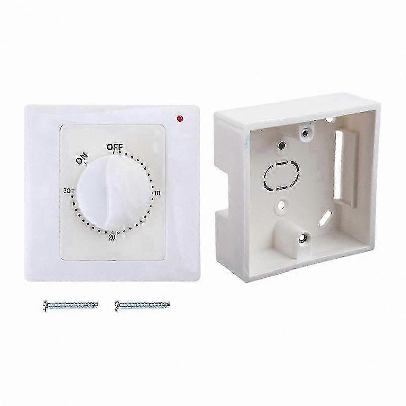 Wall Mechanical Countdown Timer Switches Highly Power Timing Controller 220V Switches Digital Timer Control Switches Plate