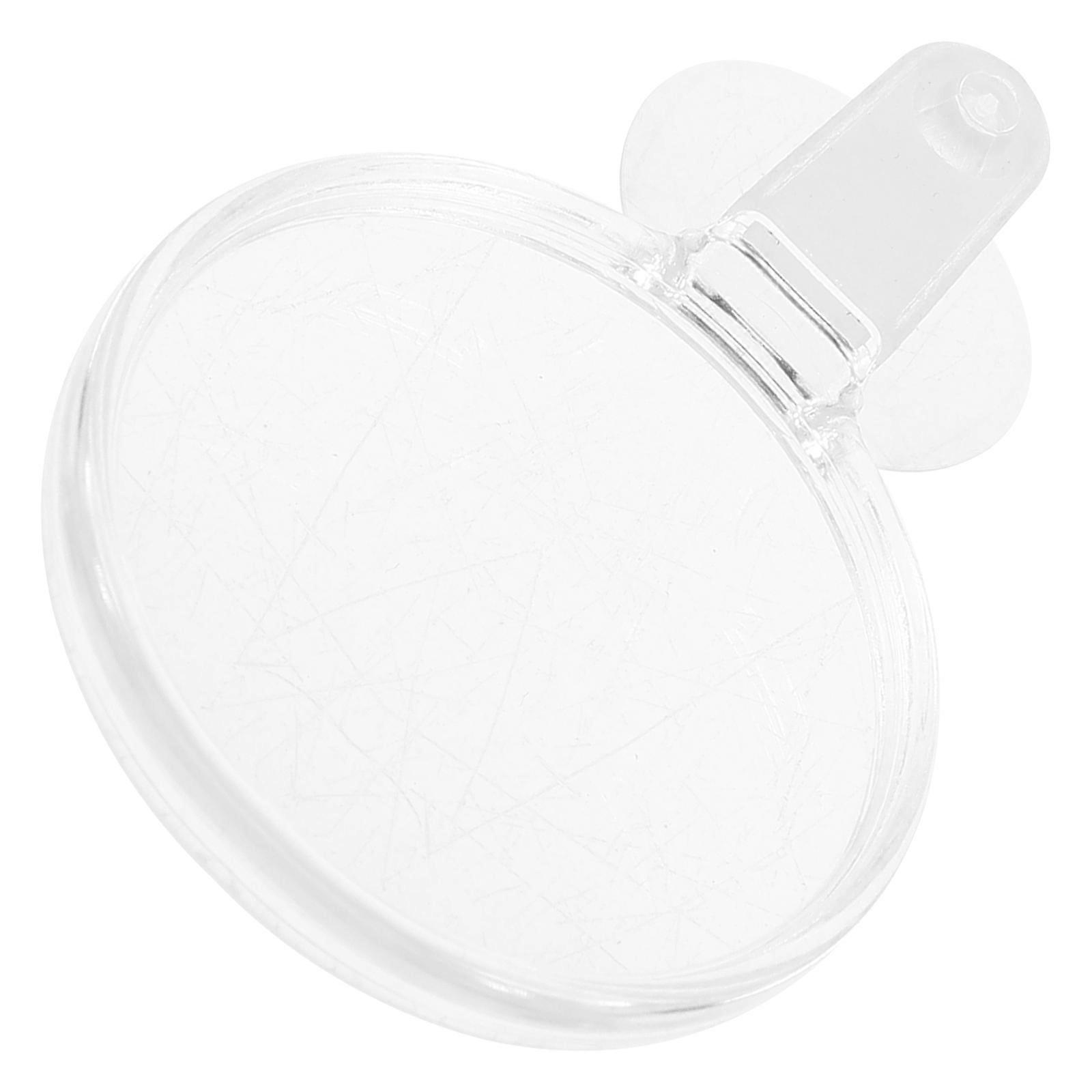 Magnifier for Fish Tank Acrylic for Magnification 5Pcs White