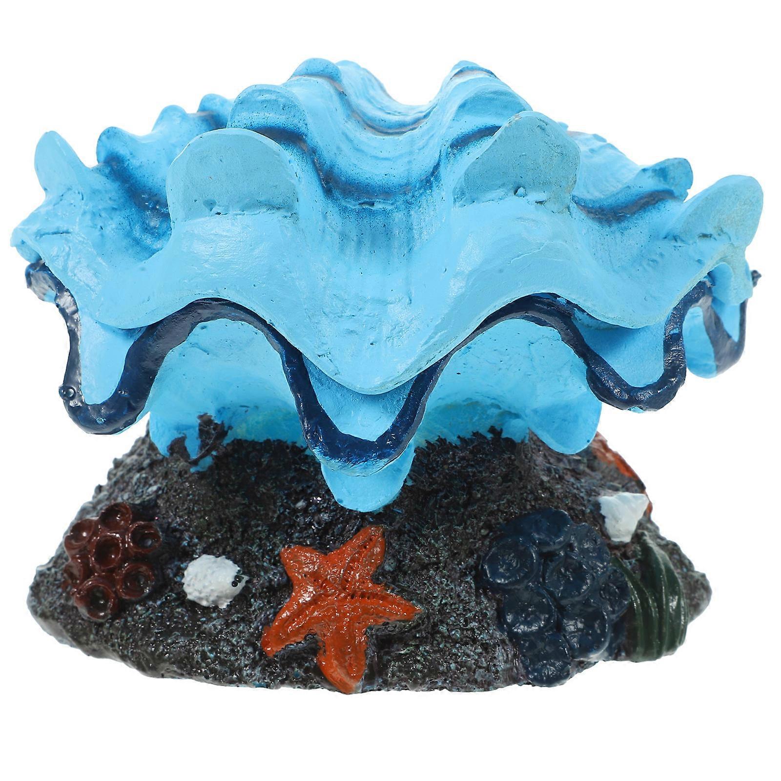 Shell Design Air Stone for Fish Tank with Bubble Diffuser 4Pcs Set
