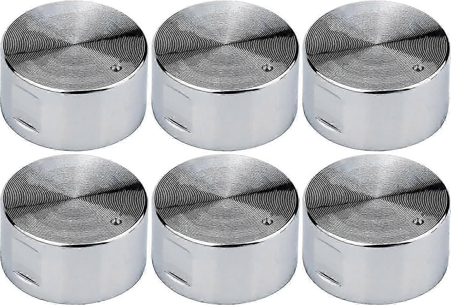 6 Pcs 6mm Gas Stove Knobs Universal Cooker Oven Hob Control Switch Control Knobs Oven Switch Cooking Surface Control Knobs