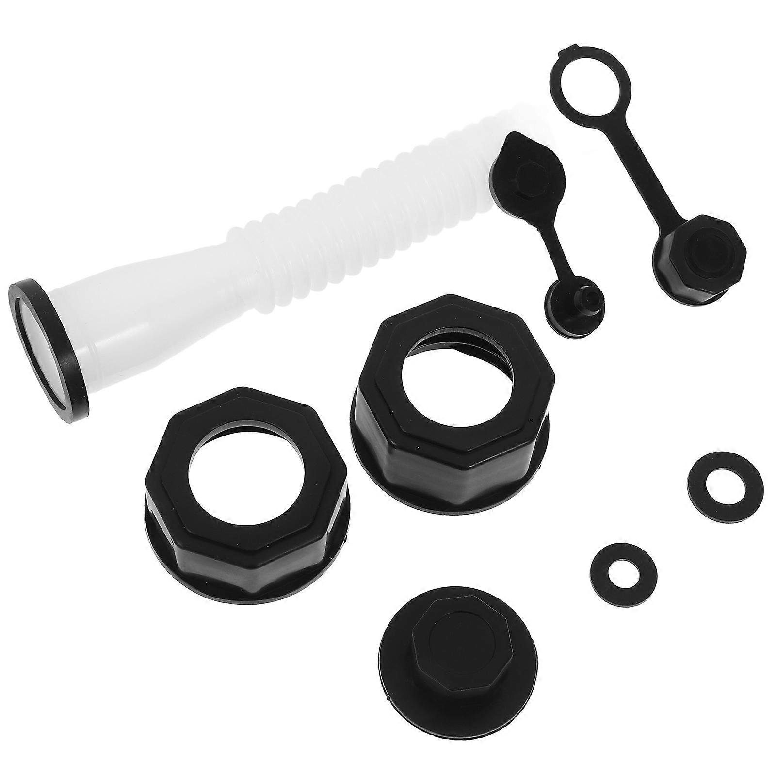 Tank Adapter Can Spout Replacement for 2Sets Gas Nozzle