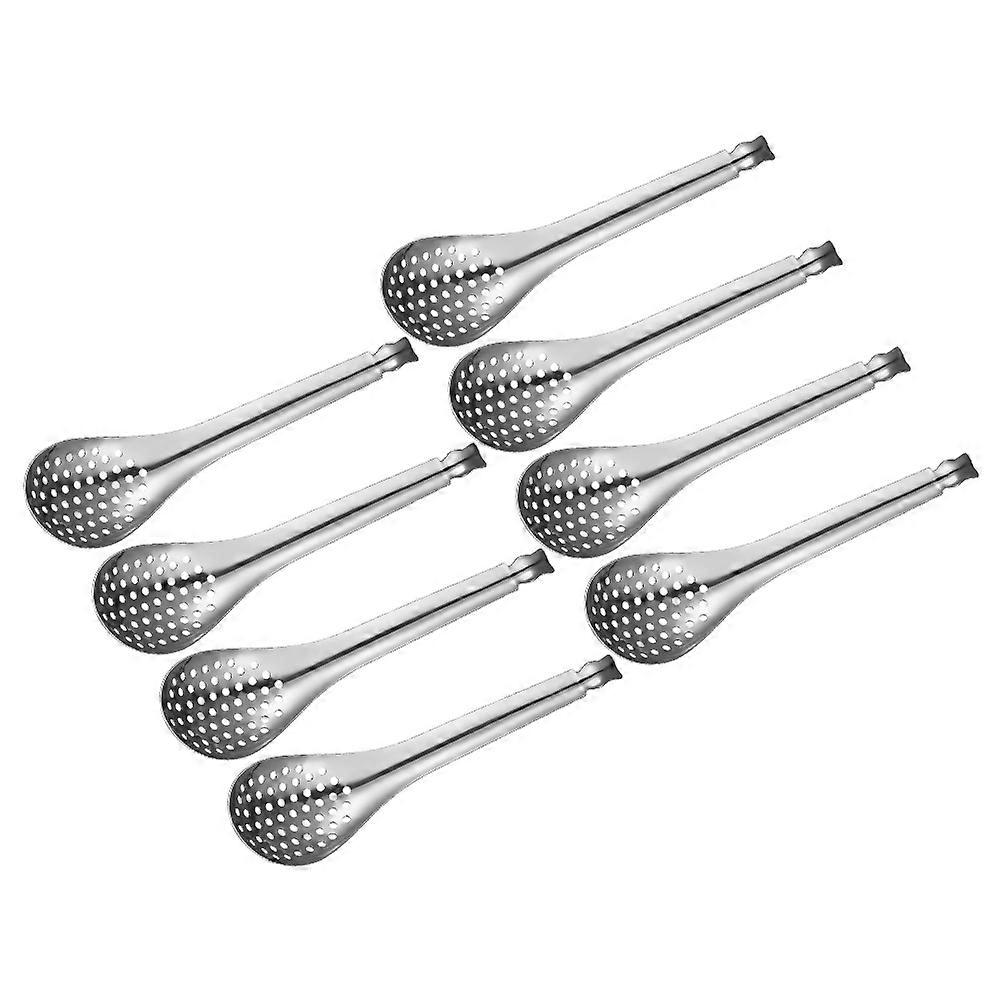 Stainless Steel Sieve Spoon Set For Kitchen Culinary Tasks Ergonomic Handle 16 Pcs Design