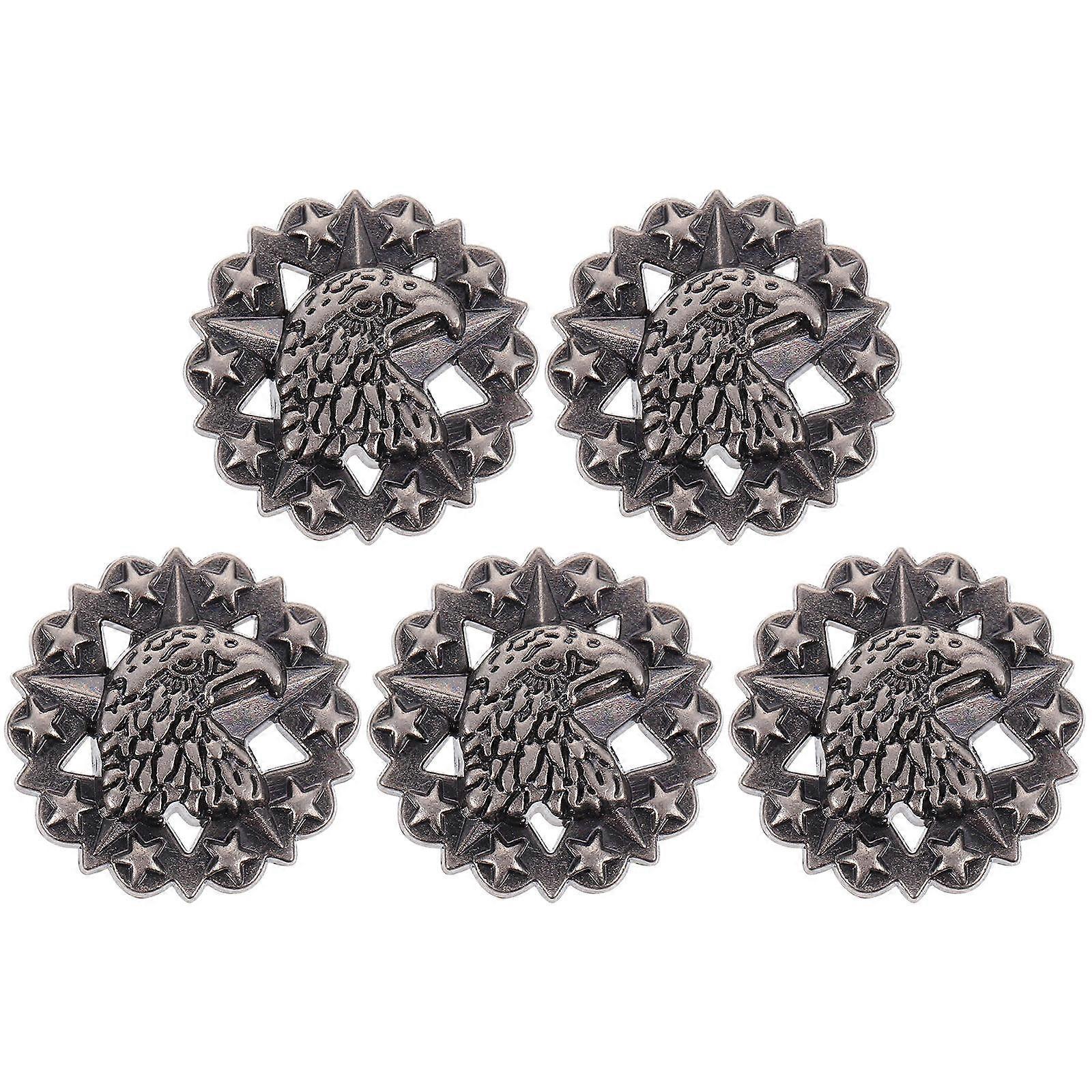Design Alloy Buttons for Suitcase DIY Accessories 5Pcs