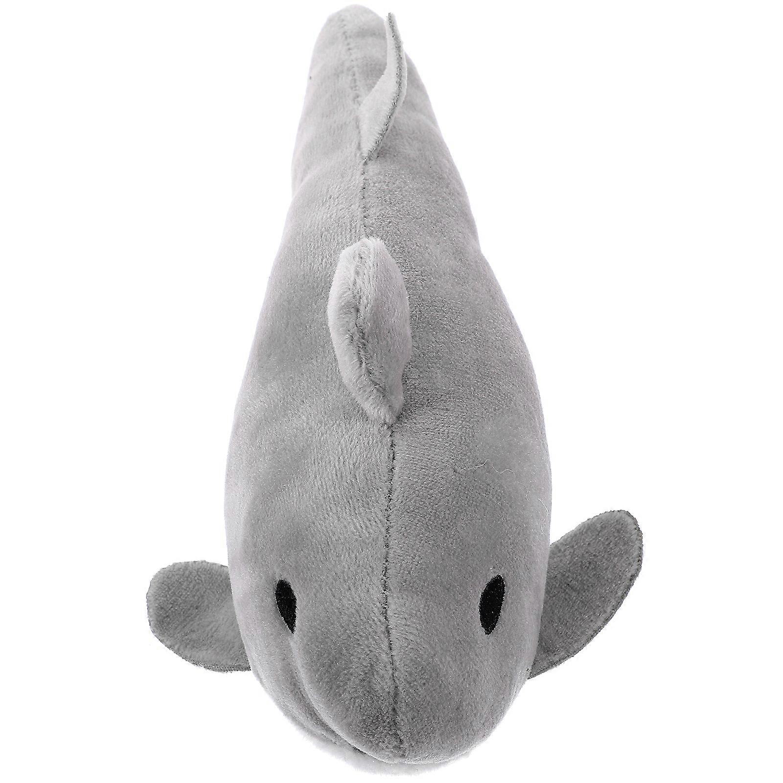 Cartoon Dog Toy Plush Fish Shape for Interactive Chewing 5Pcs