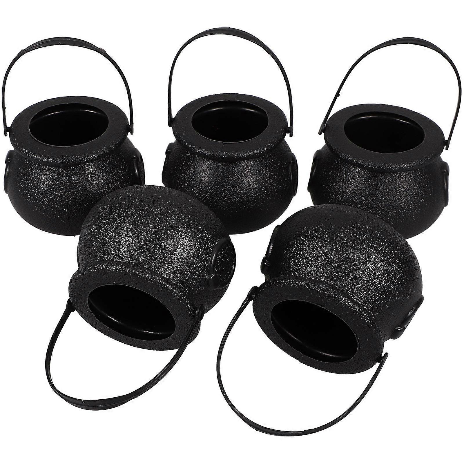 Halloween Candy Bucket Cauldrons for Storage 15Pcs Set