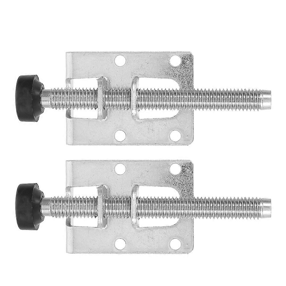 6Pcs Adjustable Wardrobe Levelers Load Levelers Foot Silver Anti Slip