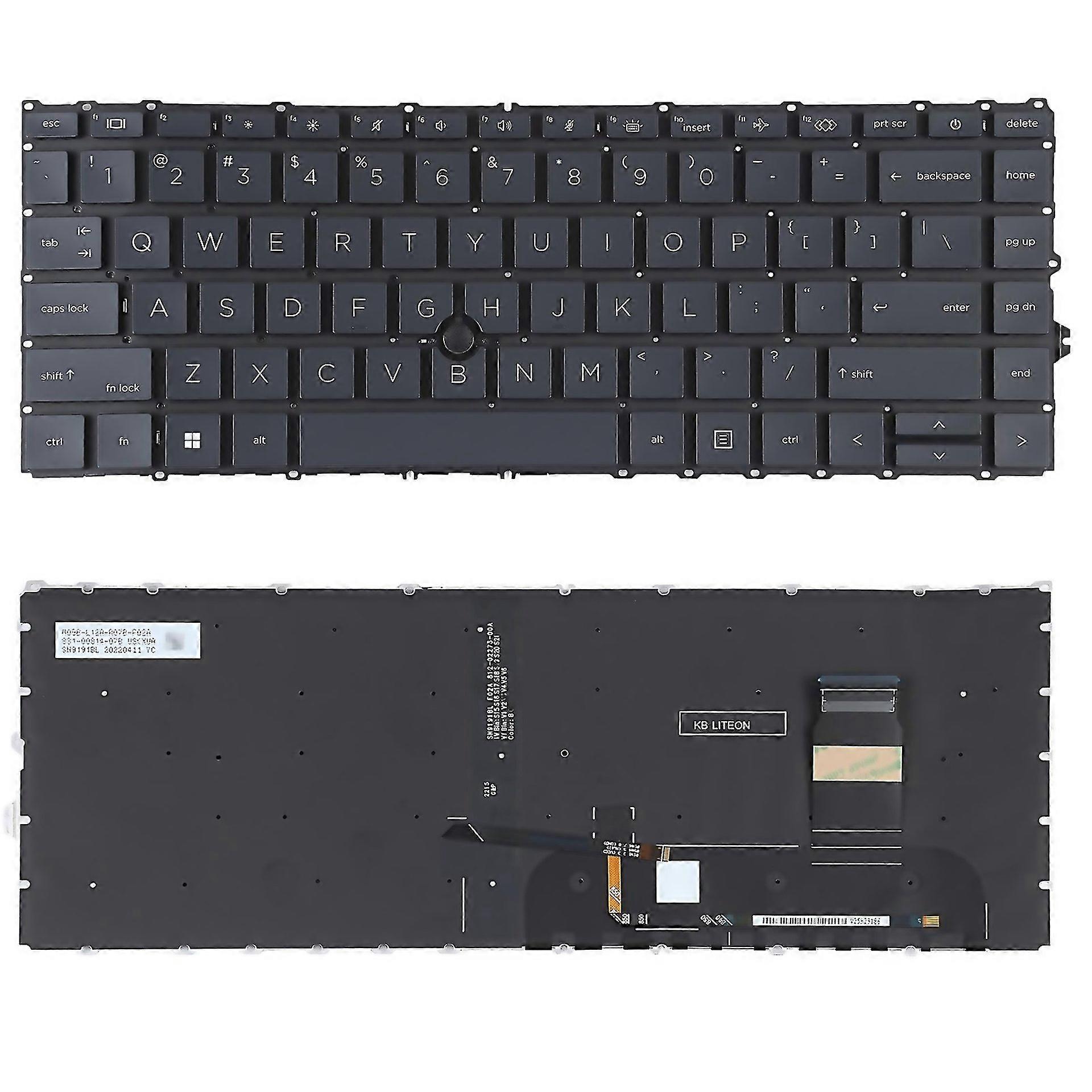 For Hp Elitebook 840 G7 G8 845 G7 745 G7 G8 Us Version Keyboard With Backlight And Pointing Stick