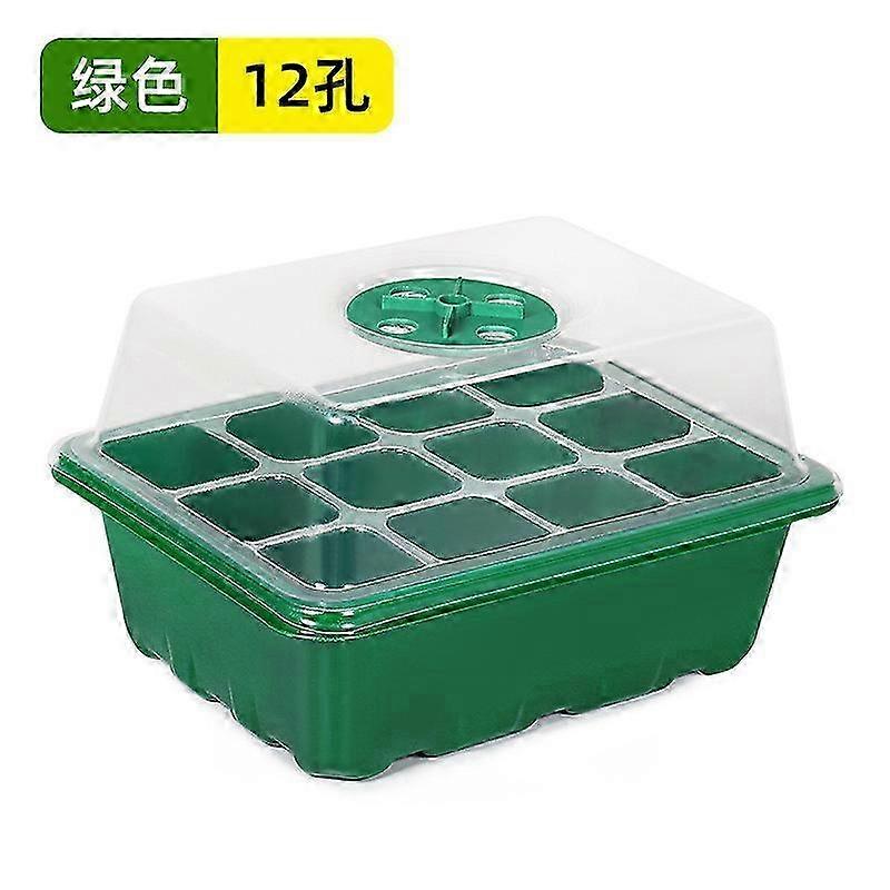 6-hole Tray With Light Extractor With White Label Nutrient Box Plastic Bowl Rectangular 25-26