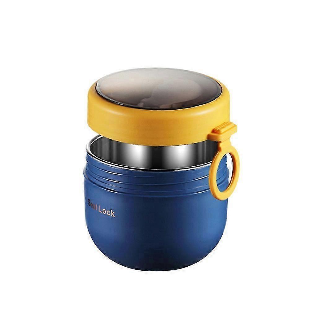 600ml Breakfast Cups Cereal Nut Yogurt Salad Soup Cup Container With Fork Thermal Microwave Food Storage Bento Box Lunch Box