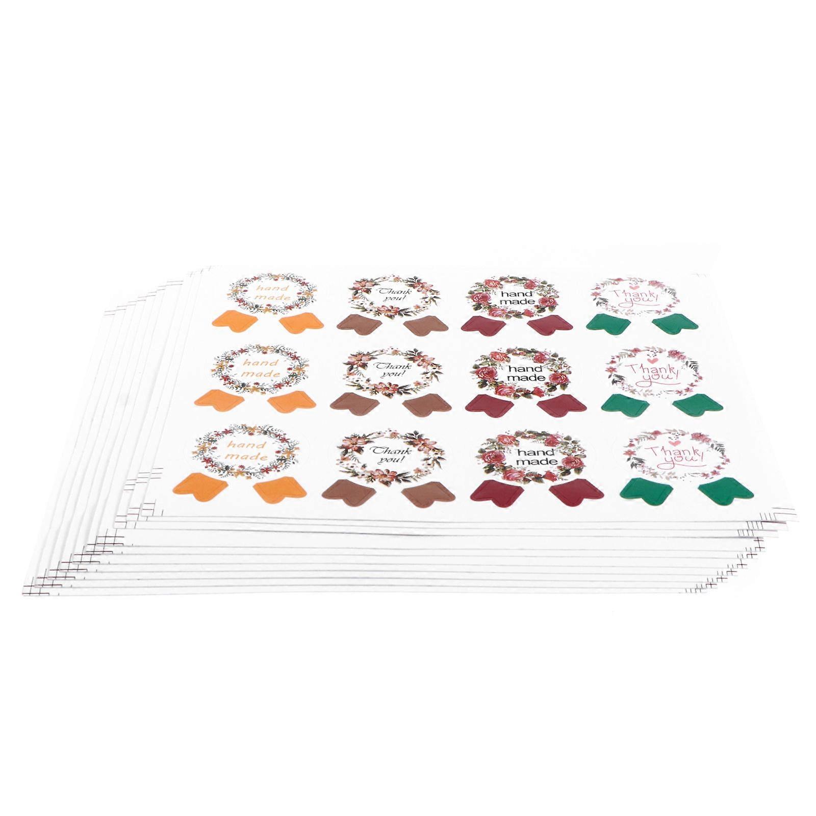 Lip Gloss Tube Label DIY Sticker Set with 10Pcs Assorted Color PVC Labels