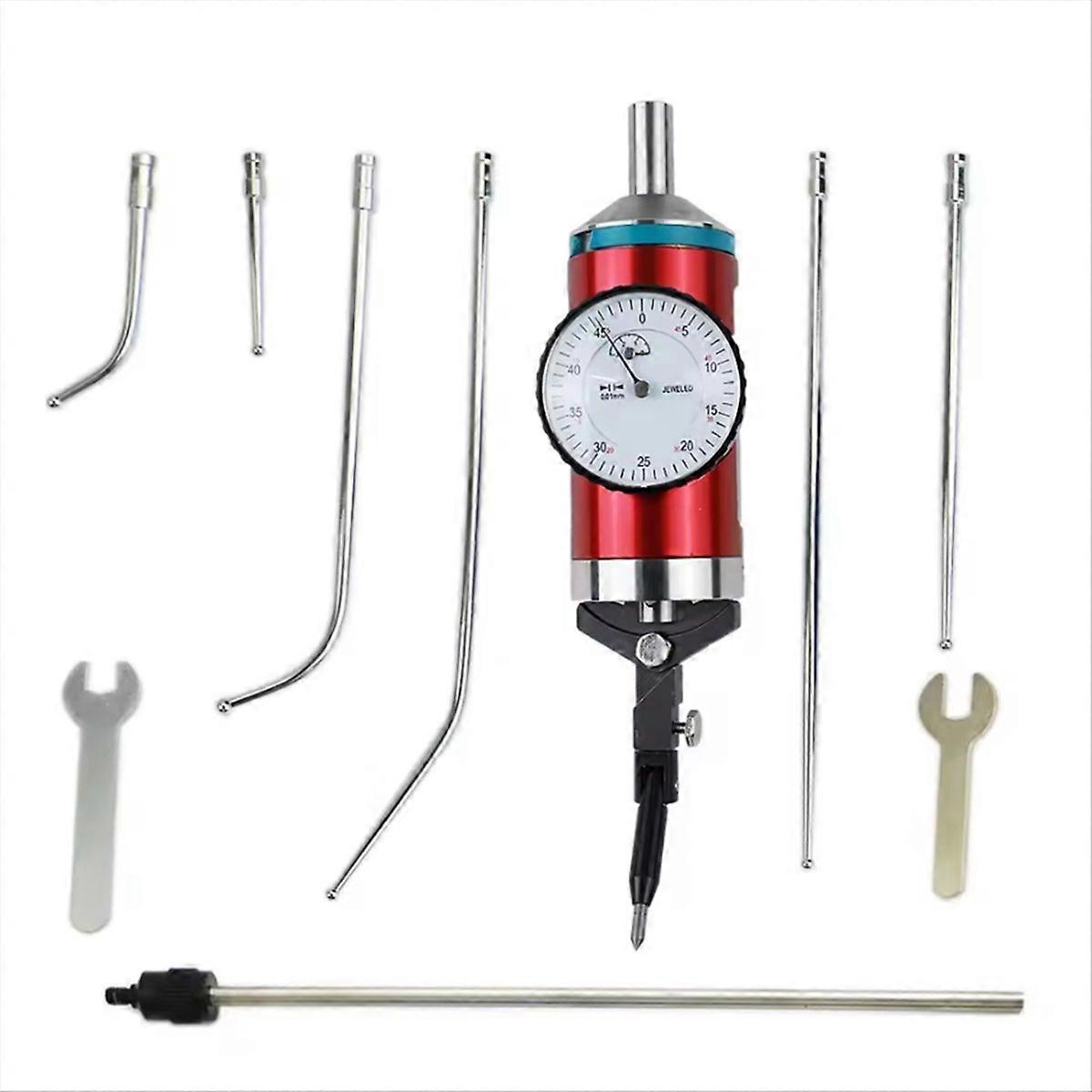 Coaxial Centering Dial Test Indicator Set 0-3mm Center Finder Milling Tool 0.01mm Accuracy with Wood