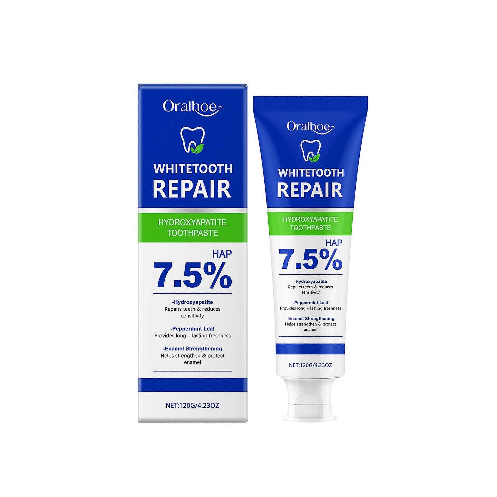 Oralhoe Mint-Flavored Brightening Toothpaste Is A Gentle, Refreshing And Cleaning Toothpaste For Removing Stains And Tartar, As Well As For Teeth Care