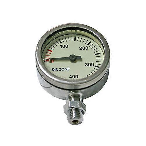 Dirzone Spg52 Mm 0-400 Bar, Chrome, Tempered Glass