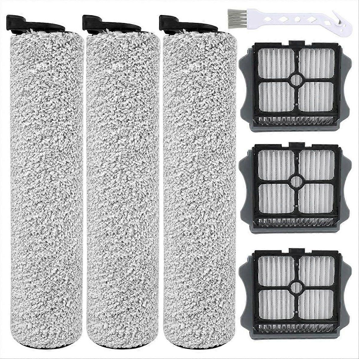 Replacement Brush Rollers and Hepa Filters for Tineco iFloor 3
