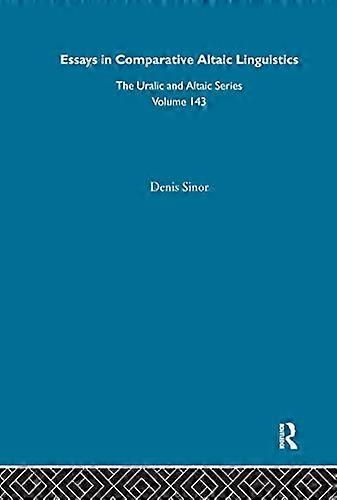 Essays in Comparative Altaic Linguistics