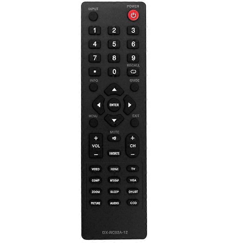 Remote Control for Dynex DX-32E250A12 DX-24E150A11 DX-19LD150A11 LCD