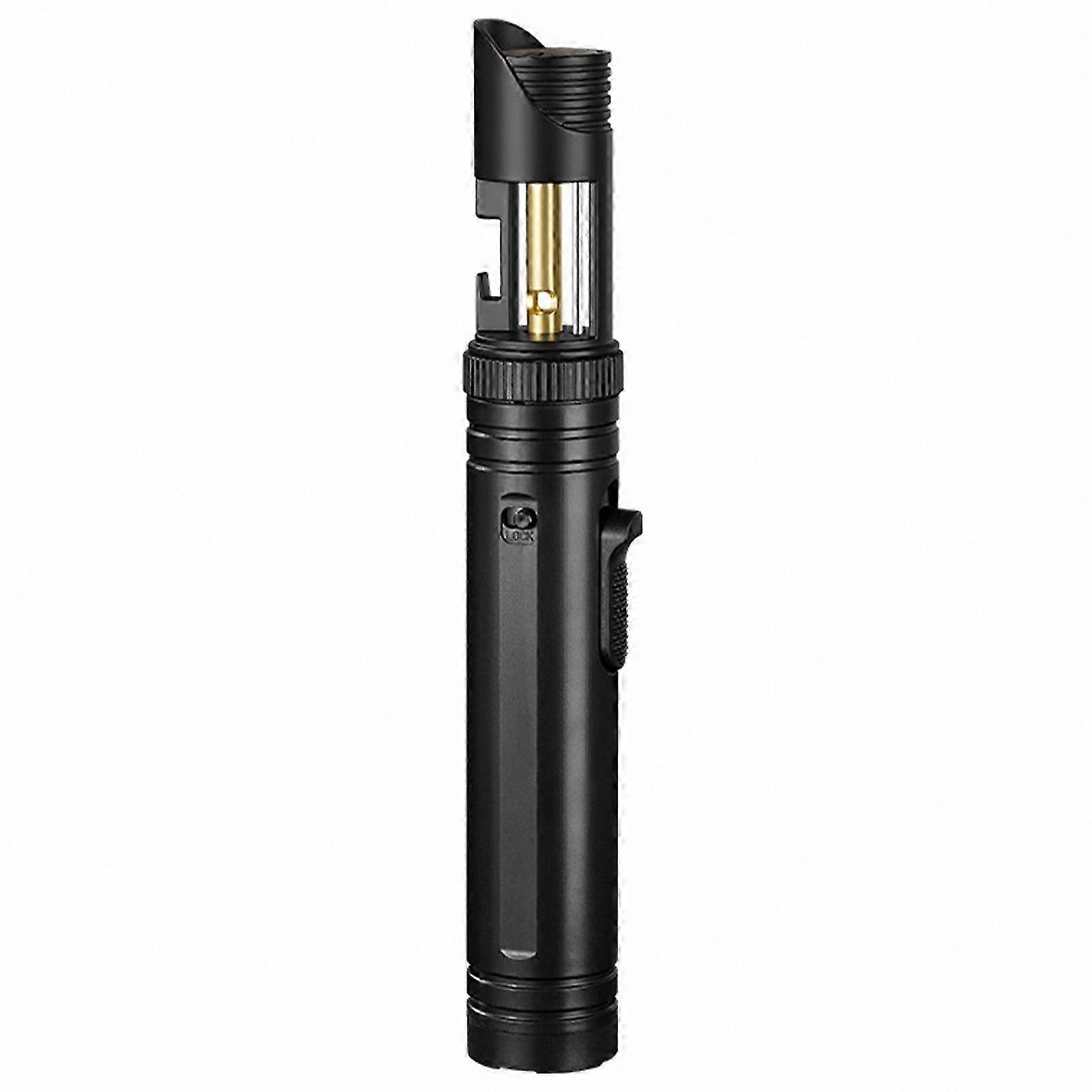 High-Performance Butane Torch Lighter with 1300C Flame for Welding and Precision Tasks, Windproof Design for Outdoor Use