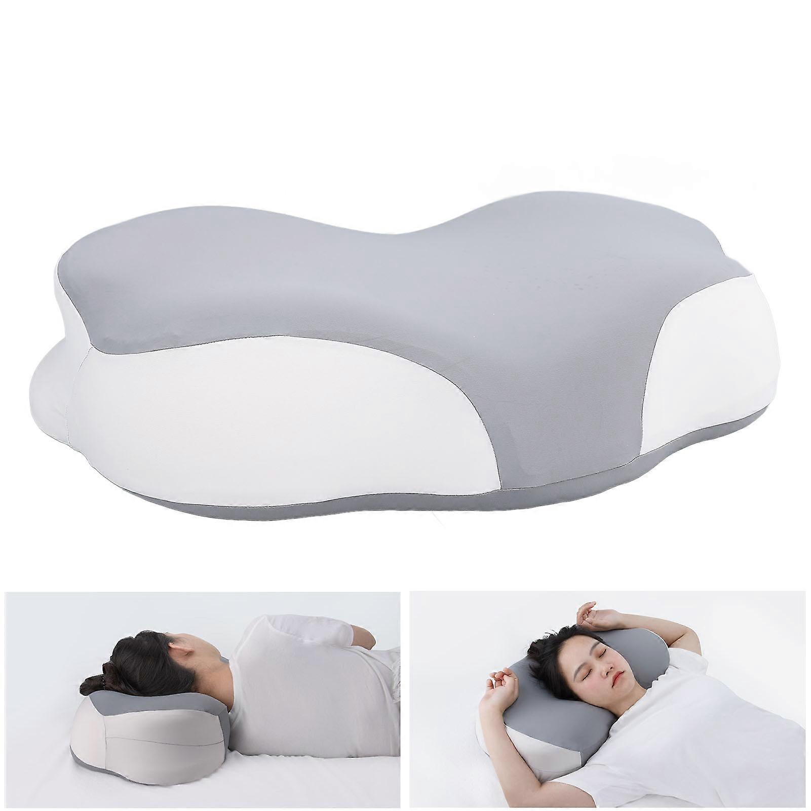 Sleeping Neck Pillow Slow Rebound Memory Foam Adults Cervical Traction Pillow for Head Shoulder Back Support 