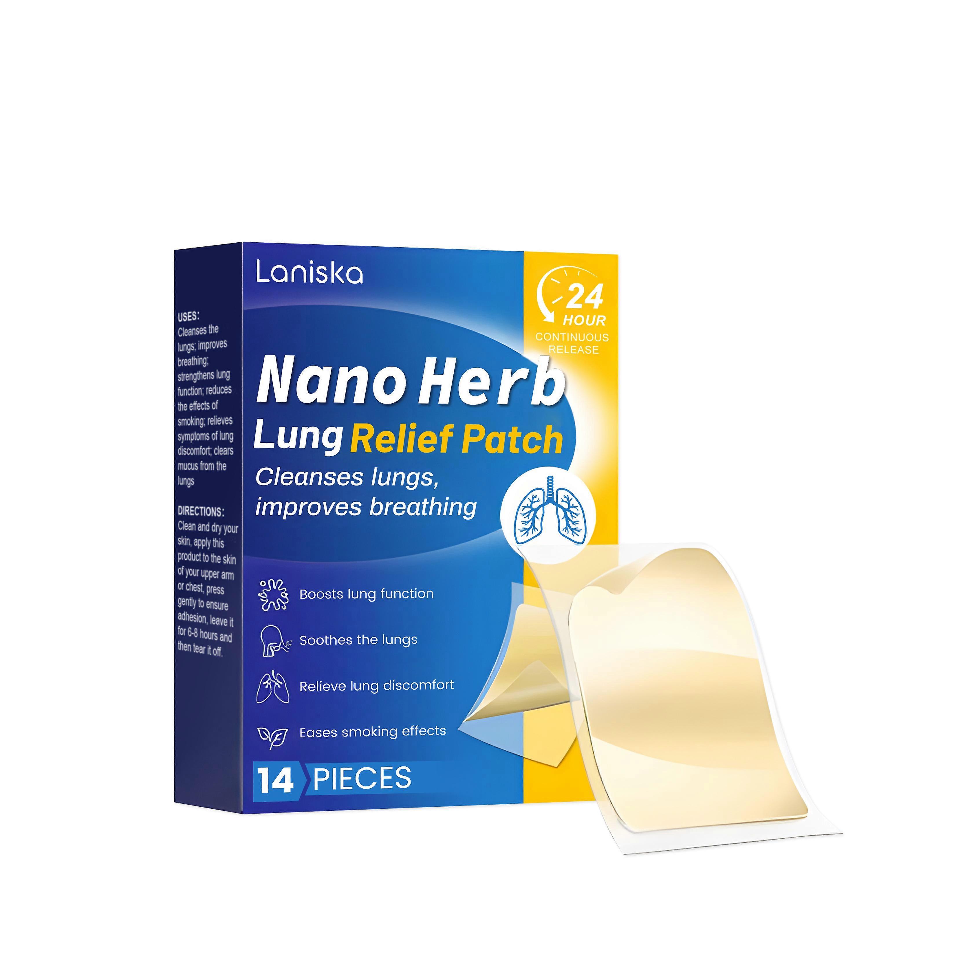 Laniska Body Soothing Care Patch - Gentle Ingredients