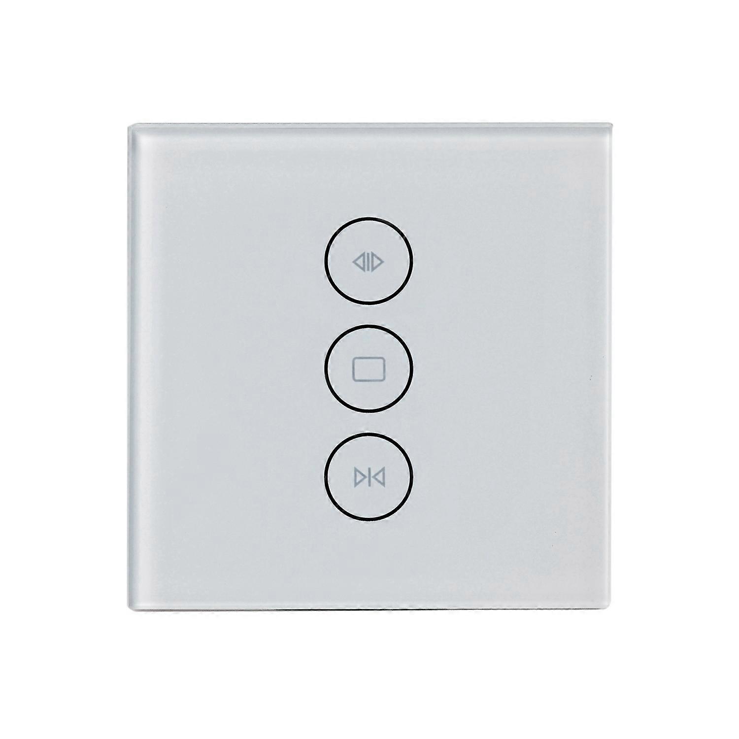 86mm WiFi Smart Curtain Switch Remote Control Smart Roller Shutter Switch Compatible for Alexa/Amazo