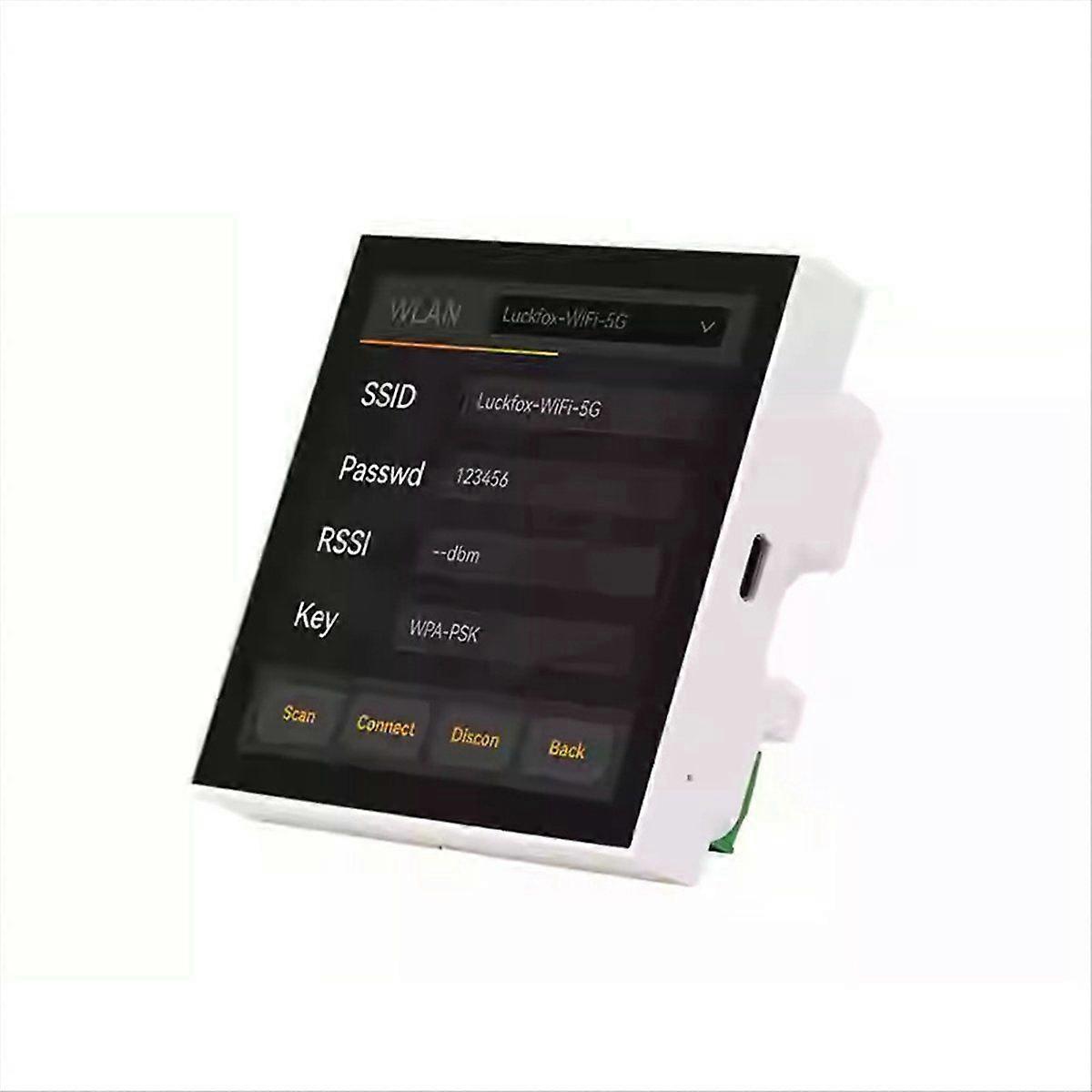 4 Inch Smart Scene Wall Switch 86-Type Touch Screen Center Control Panel RV1106G2 0.5TOPS with WIFI