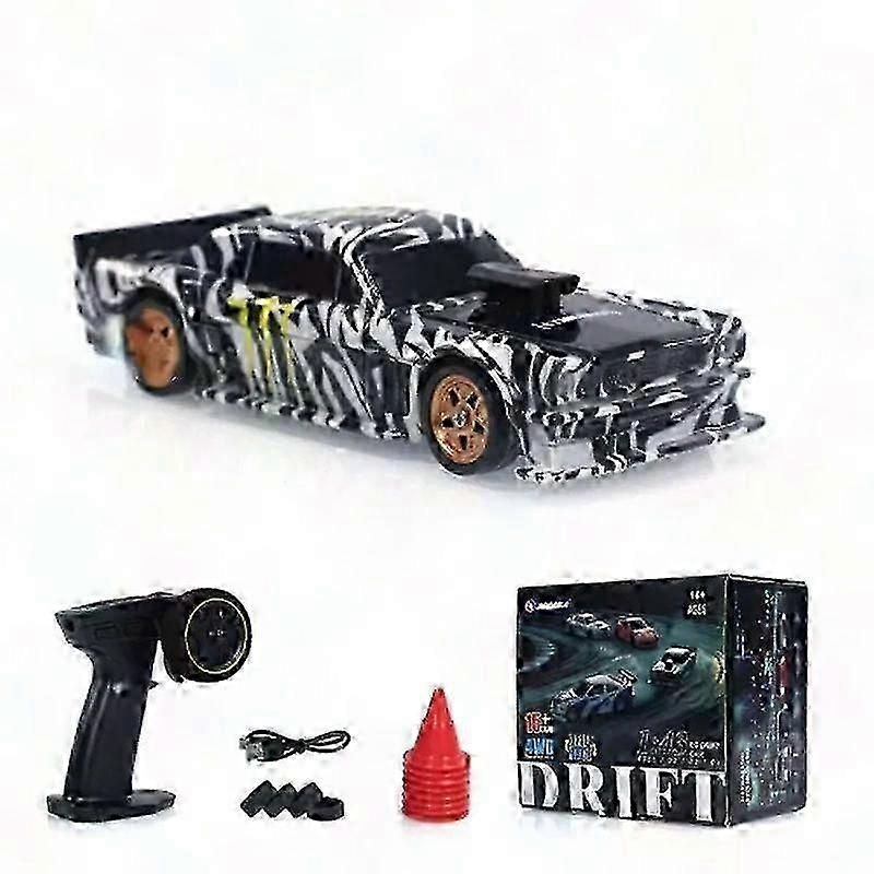 2.4G RC Drift Car 1/43 Scale 4WD High-Speed Remote Control Mini Racing Car