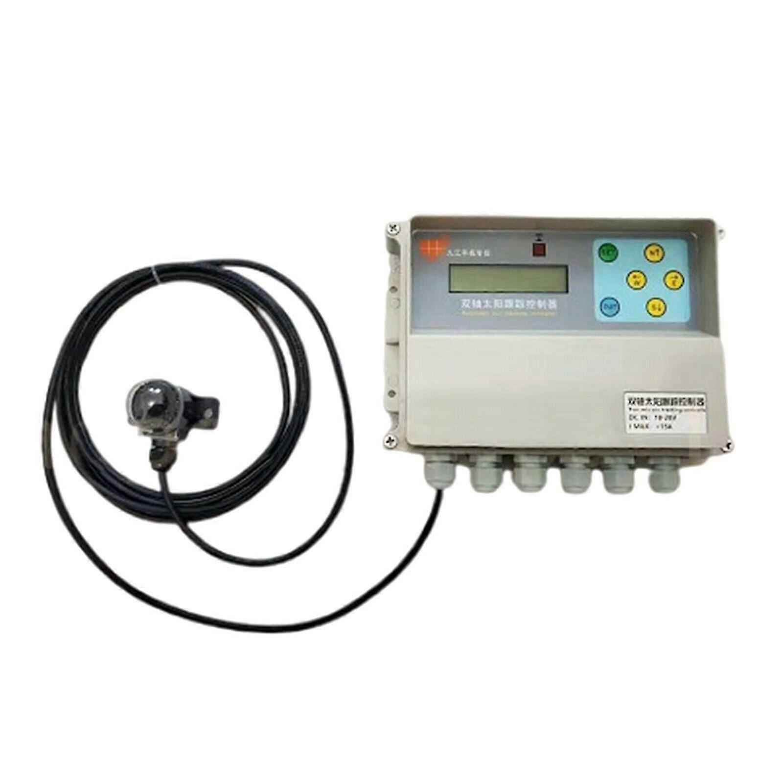 Dual Axis Solar Tracker Controller Automatisk Solar Tracking Fjernbetjening Sæt