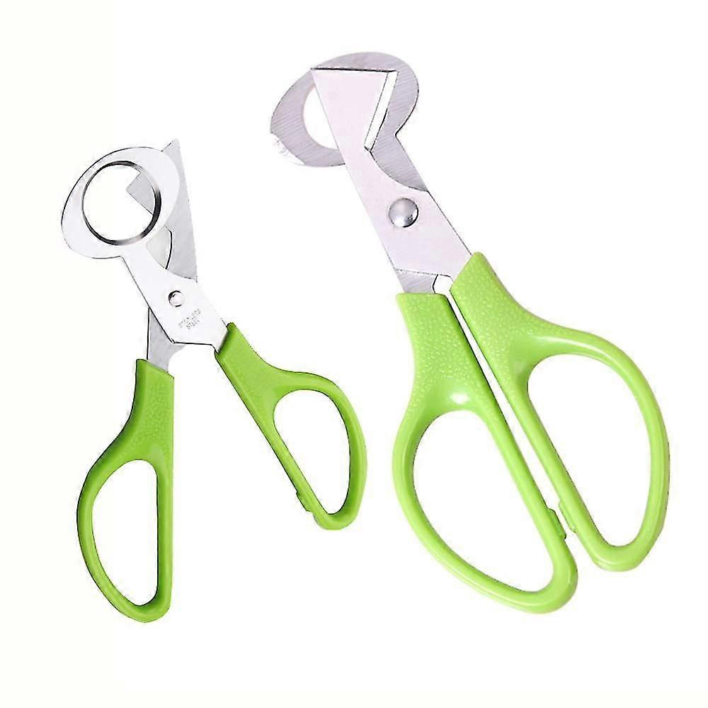 مقص بيض السمان ، مقص قطع قشرة البيض ، أدوات مطبخ فتاحة البيض (2 مجموعات)