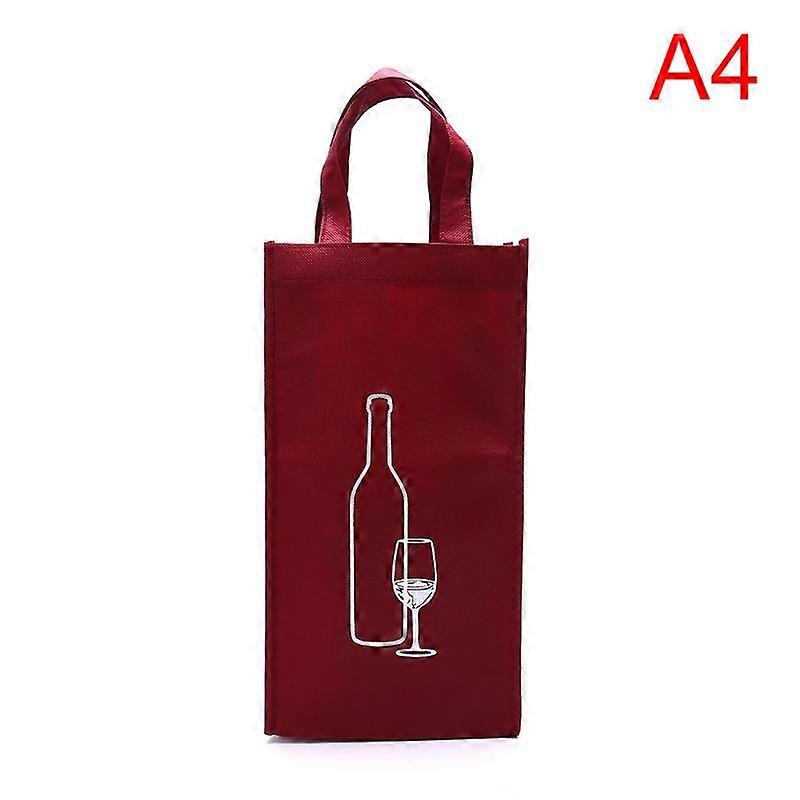 Creative Packaging Bags Paper Gift Box With String For Red Wine Bottle