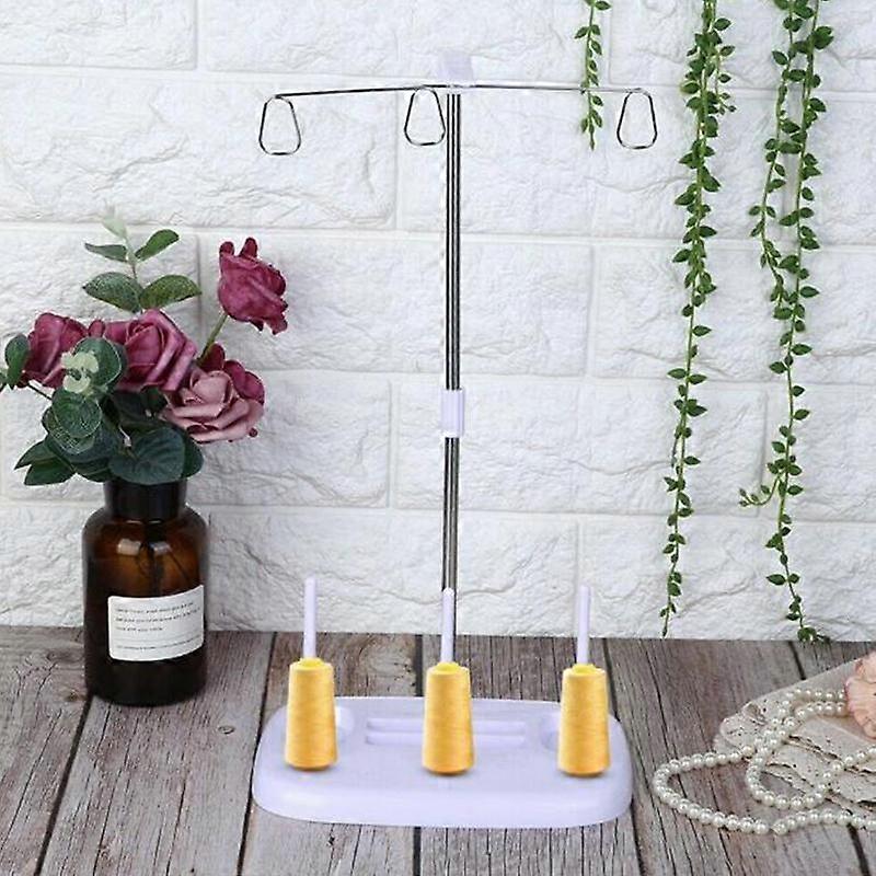 Thread / Cotton Spool Stand Three Cone Holder Stand For Use With Sewing Machines