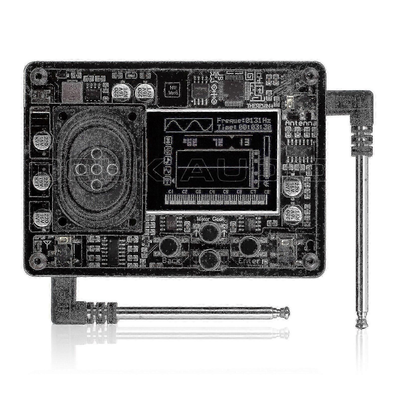 ポータブルミニテルミン電子楽器、タッチスクリーン付き、音楽愛好家と初心者のためのジェスチャーコントロール