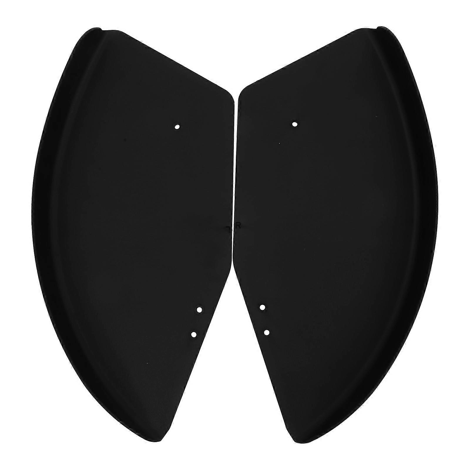 Replacement Wind Guard For Wheelchair Protecting Users In Windy Conditions Featuring Black ABS Material 1 Pair