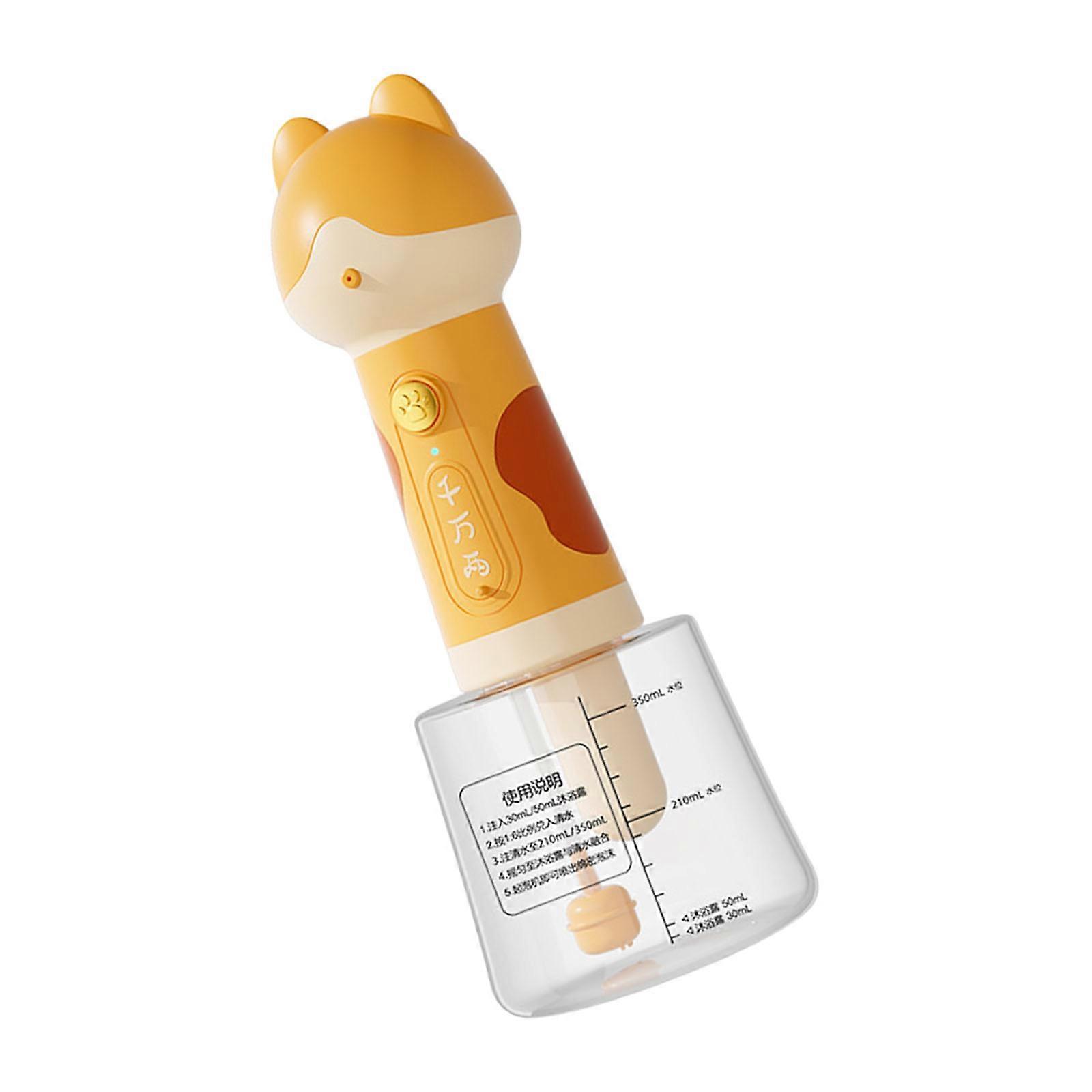 Portable Pet Bath  Maker With Automatic  ABS Housing Care Suitable For Nervous Animals Multicolor