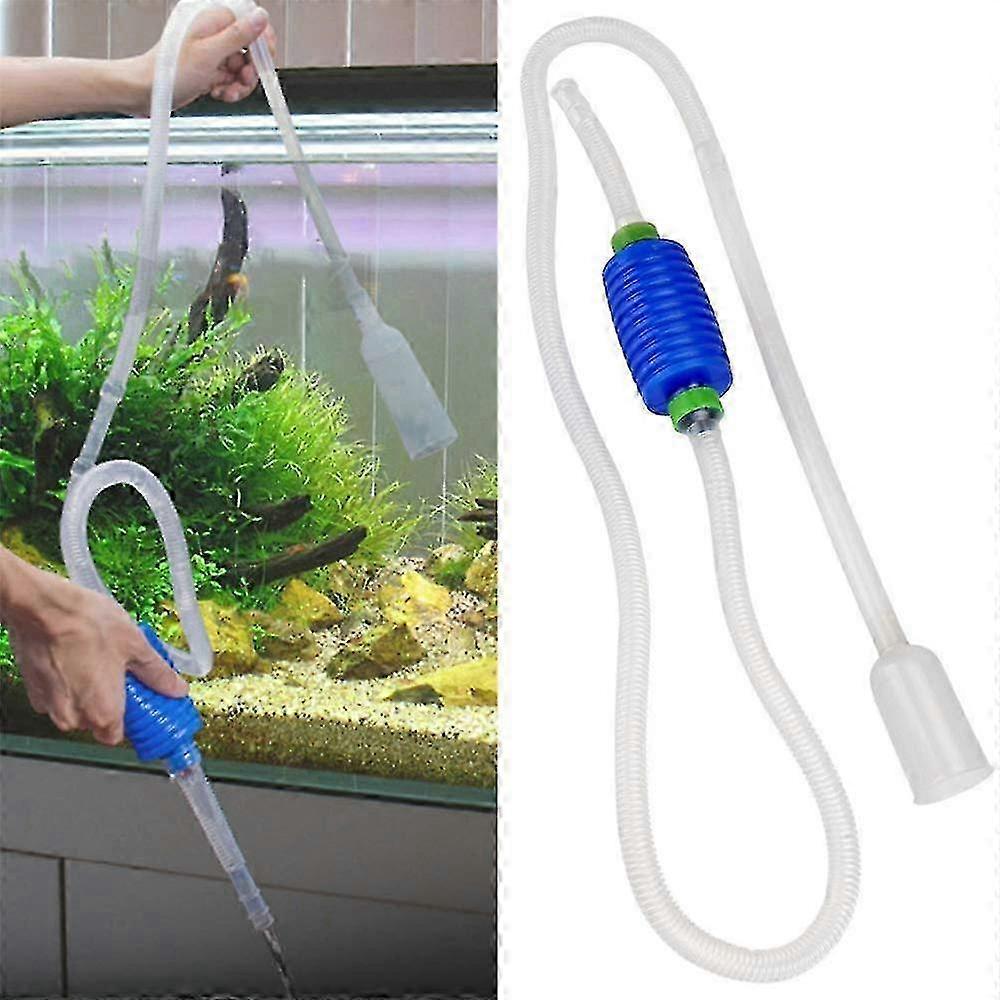 Fish Tank Gravel Cleaner Kit with Hose and Connectors for Efficient Water Changing