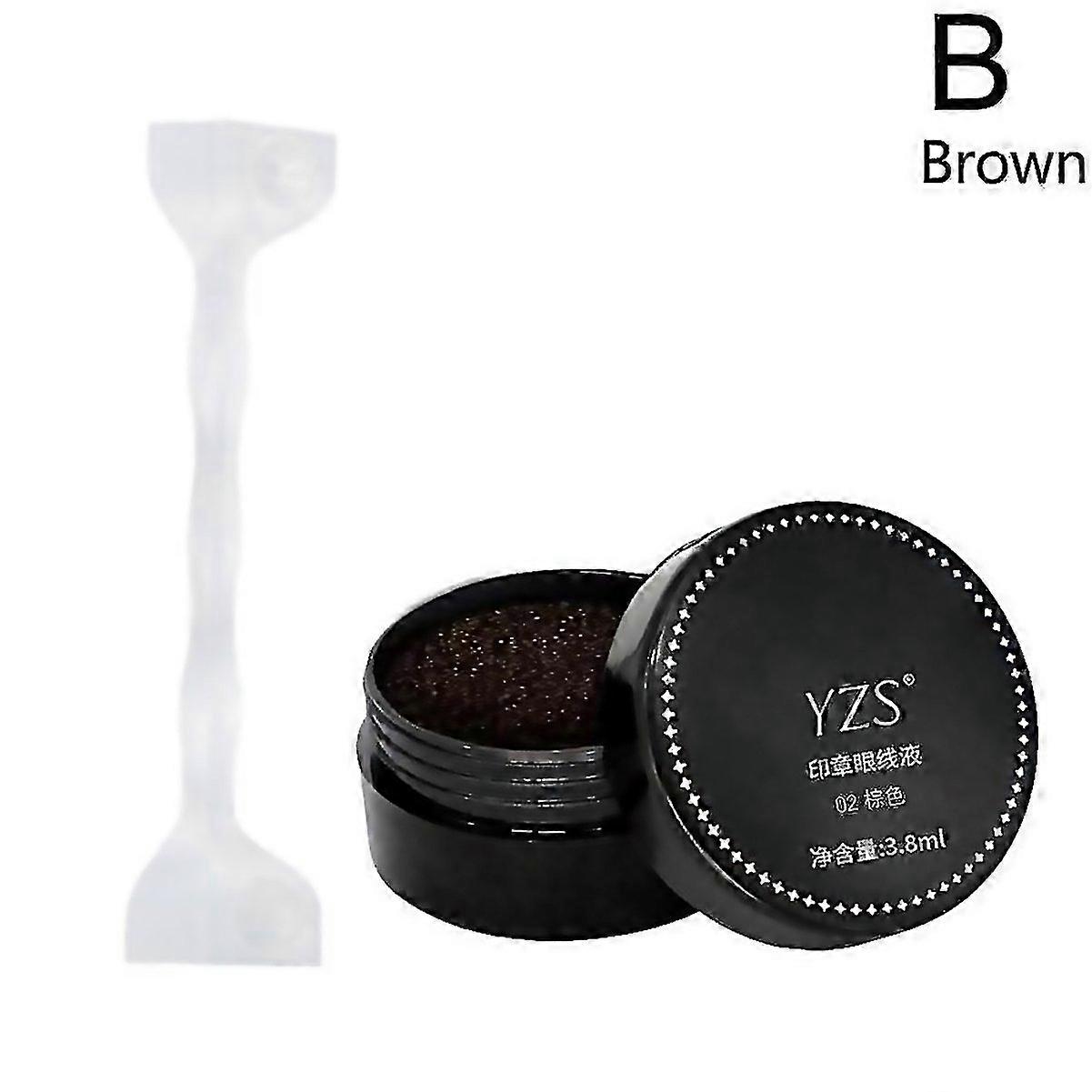 For 02 B Yzs Stamp Eyeliner Liquid Lazy Eyeliner Stamp Set Oneprint Forming Eyeliner Stamp Eyeliner