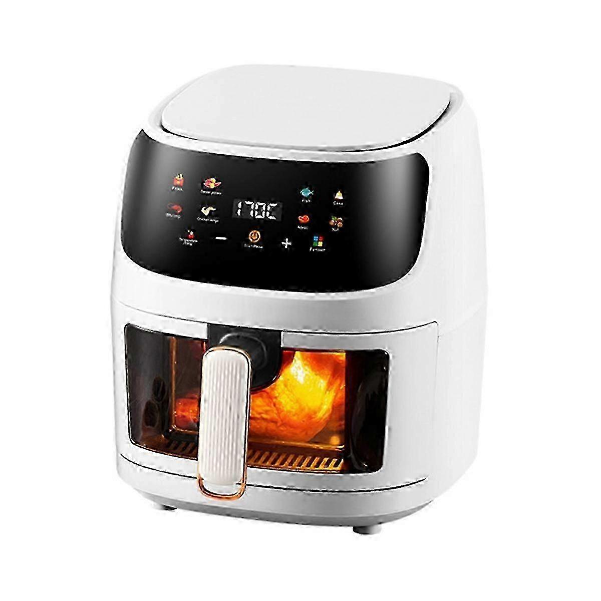 US Plug Air Fryer with Touch Screen and Visual Cooking, 5.5L