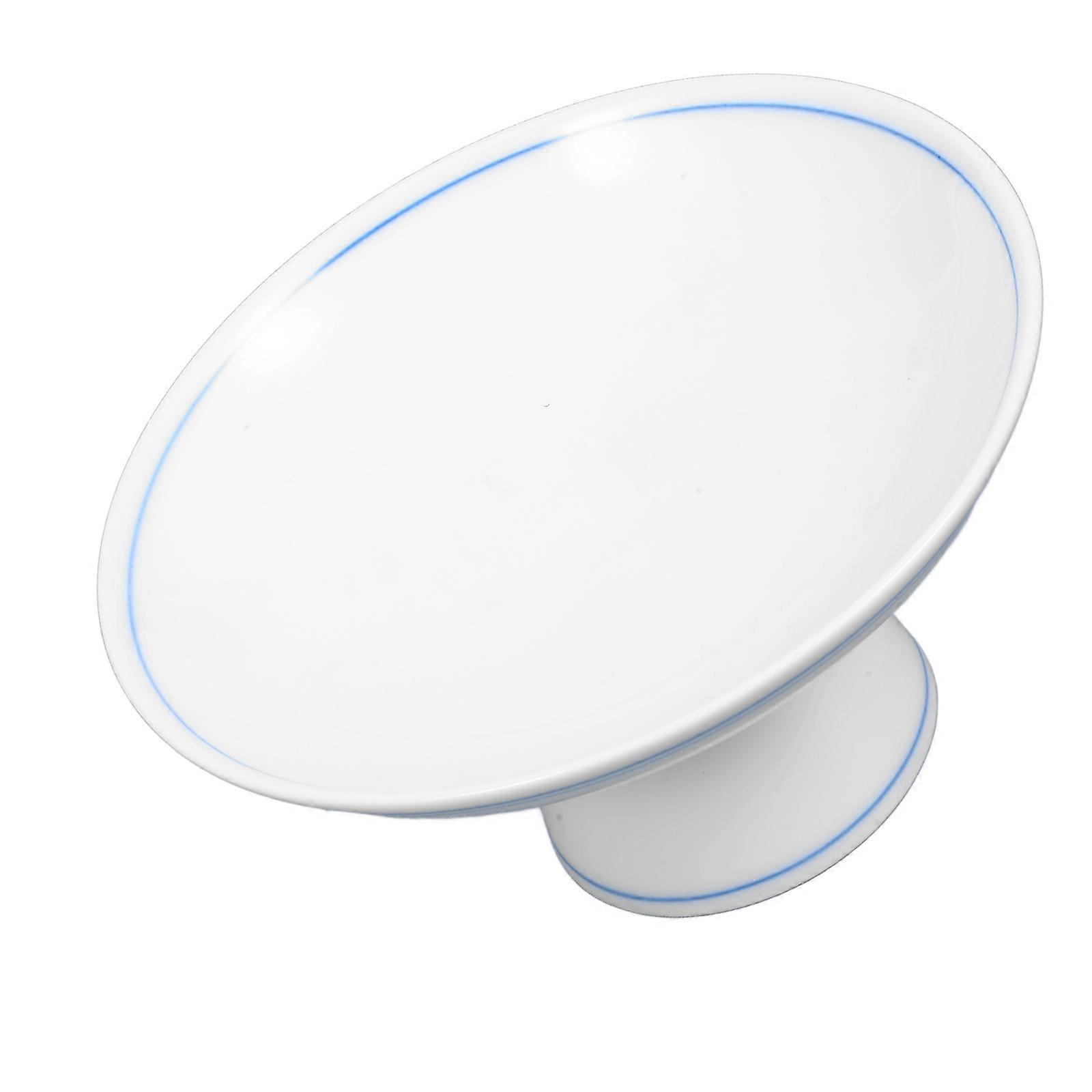 Ceramic Footed Bowl for Dessert Display Stand Single Piece with Elegant Design