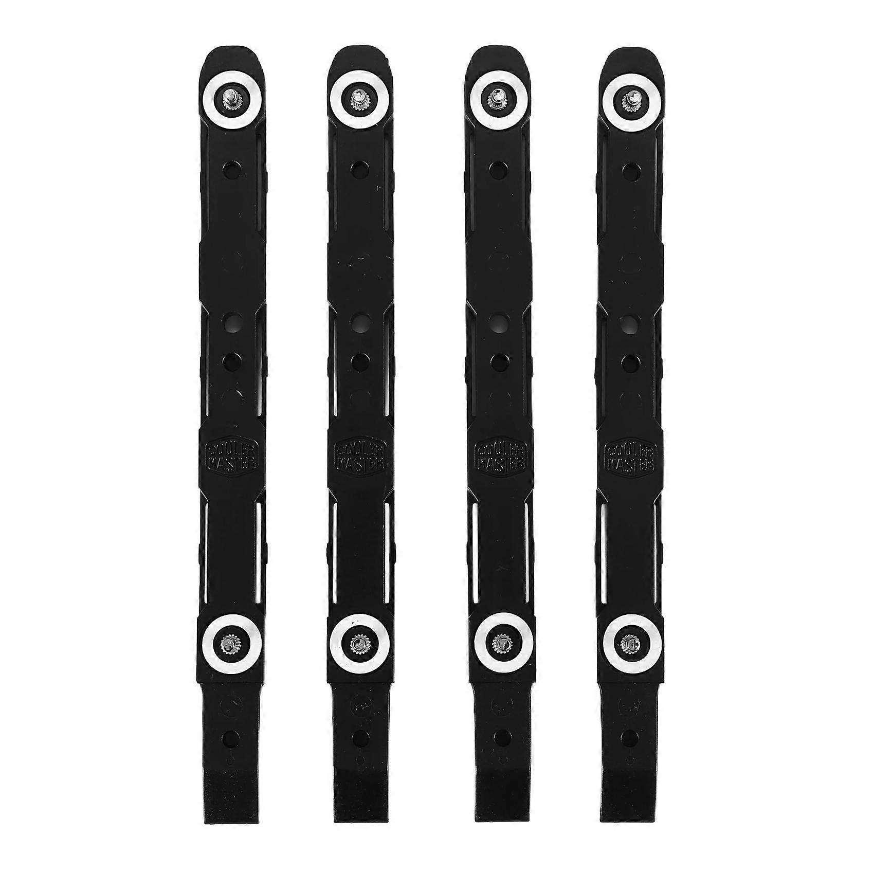 4 Pack Chassis Hard Drive Mounting Rails Chassis,Black
