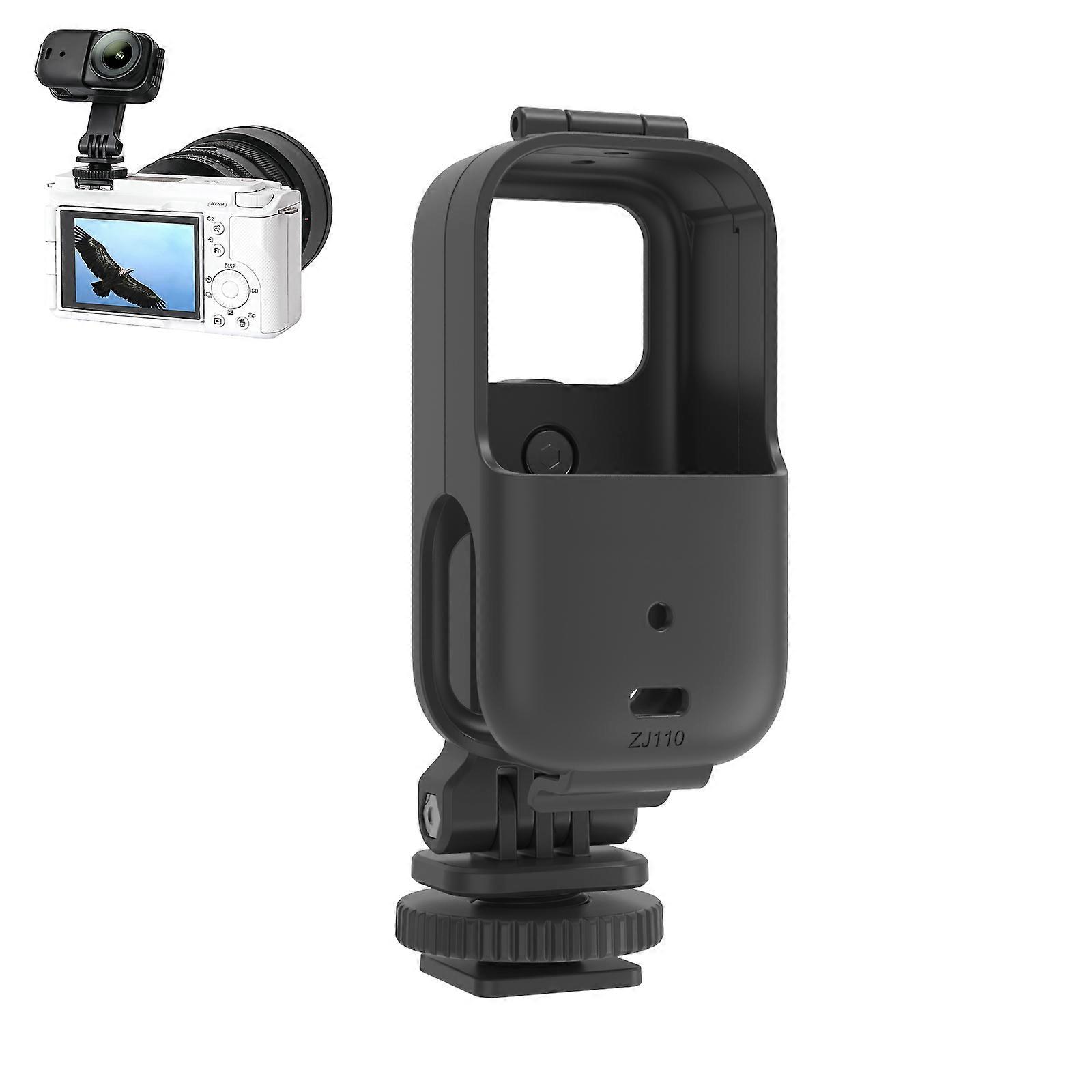 Enhances Holder Cold Shoe Mount for Action Cameras Facilitating Secure Attachment and Multidirectional Recording Multicolor