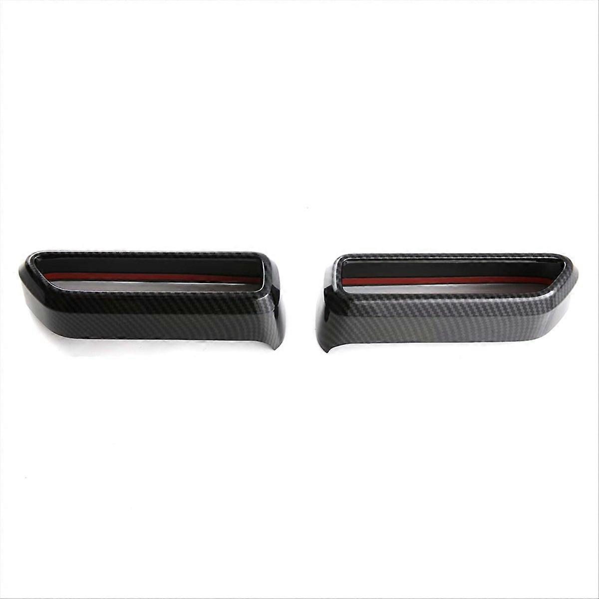 2PCS Interior Dashboard Air Vent AC Outlet Covers for 