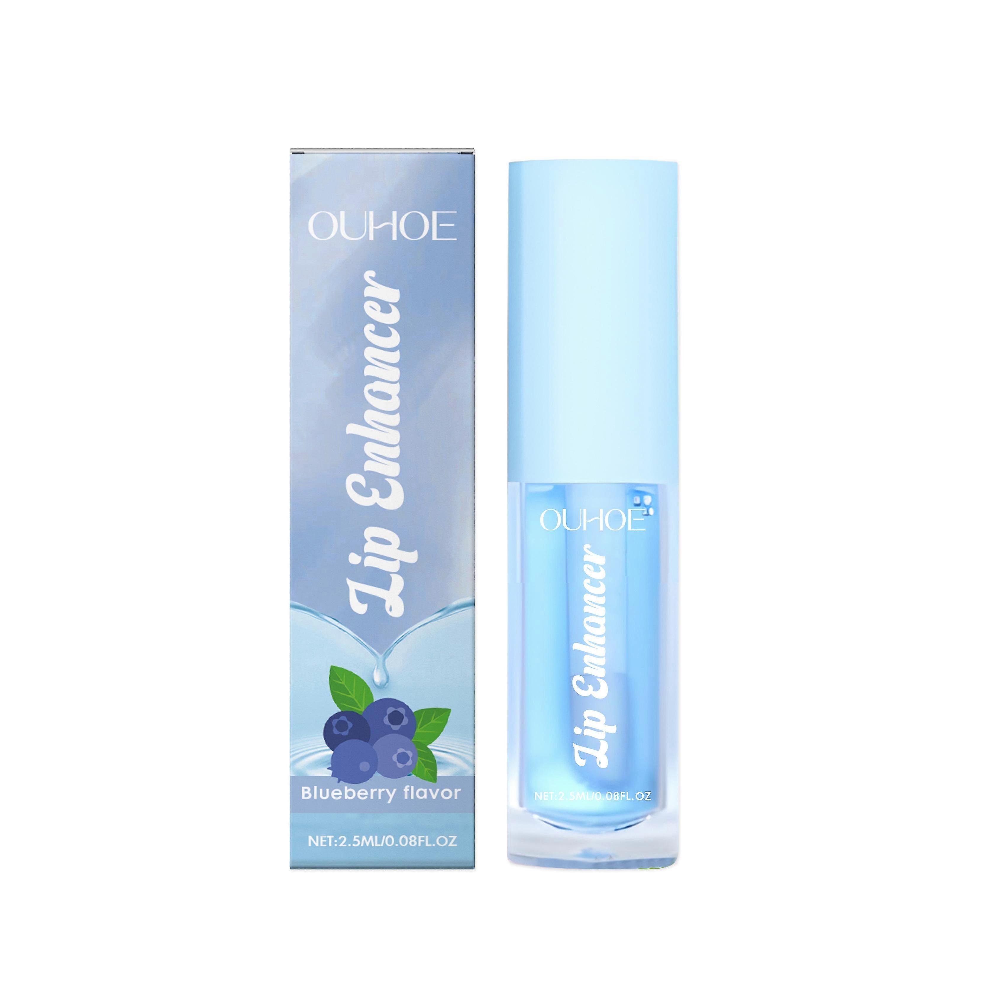 Blueberry Lip Oil for Deep Hydration, Lip Line Reduction & Soft, Plump Lips - 2.5ml