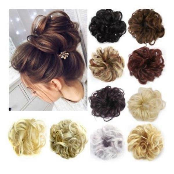 Braid with hair extensions / donut - Multiple colors No. - #1