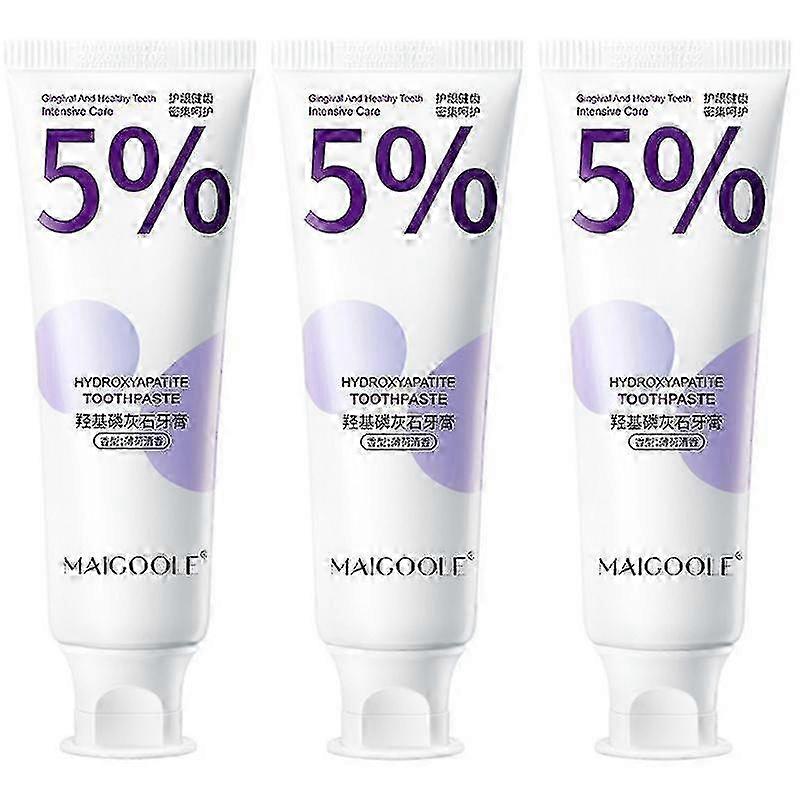 1-3Pcs Hydroxyapatite Toothpaste Probiotic Whitening Toothpaste 100g