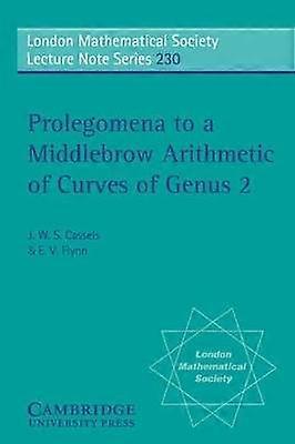 LMS 230 Prolegomena to Middlebrow London Mathematical Society Lecture Note Series Seria numer 230