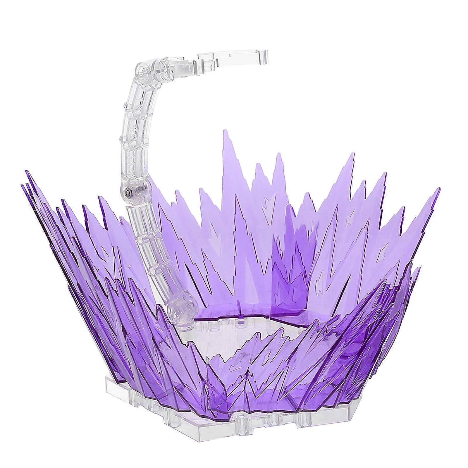 Action Figure Display Holder with Effect for 1Set Plastic Anime Model Stand