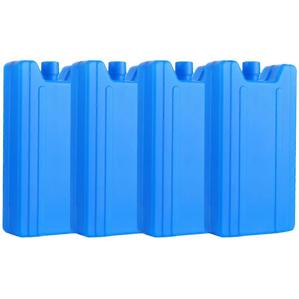 Ice Cooling Boxes Freezer Ice Case for Storage 8Pcs Blue Portable Plastic