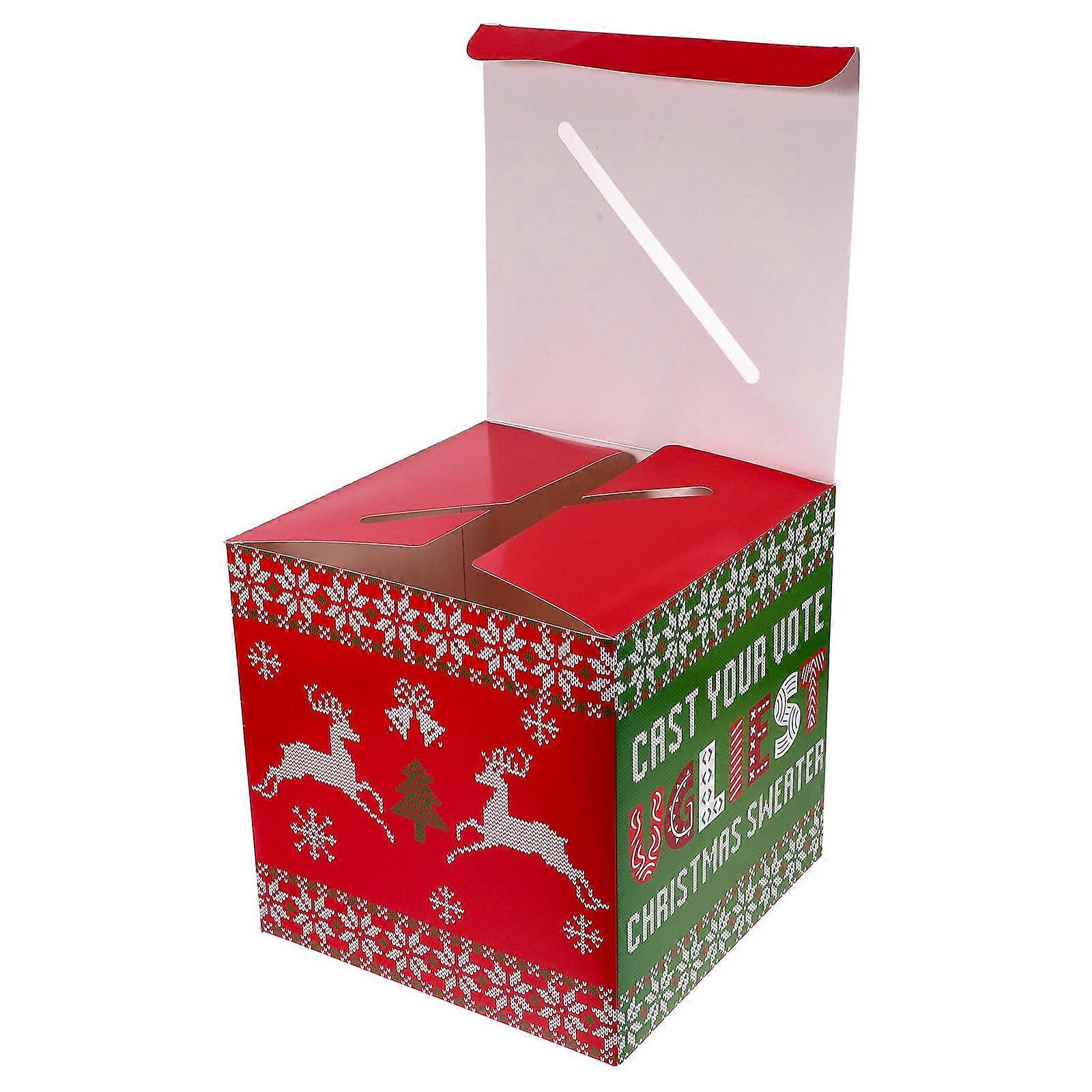 Christmas Party Ballot Raffle Box for Voting Use 1 Box